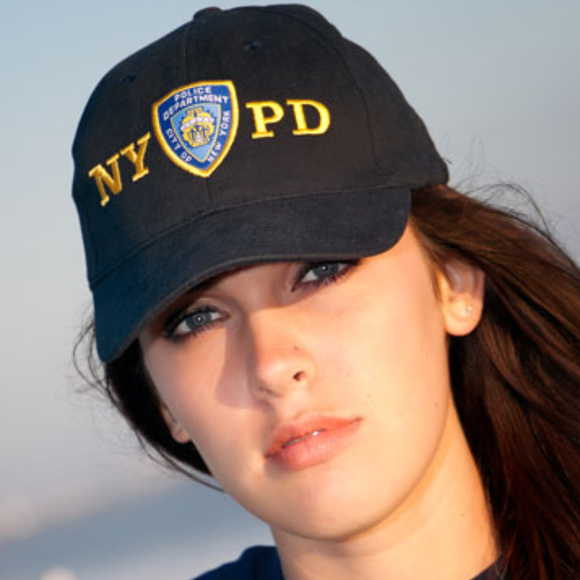 Navy NYPD Shield Hat baseball cap unisex NWT - Picture 2 of 7